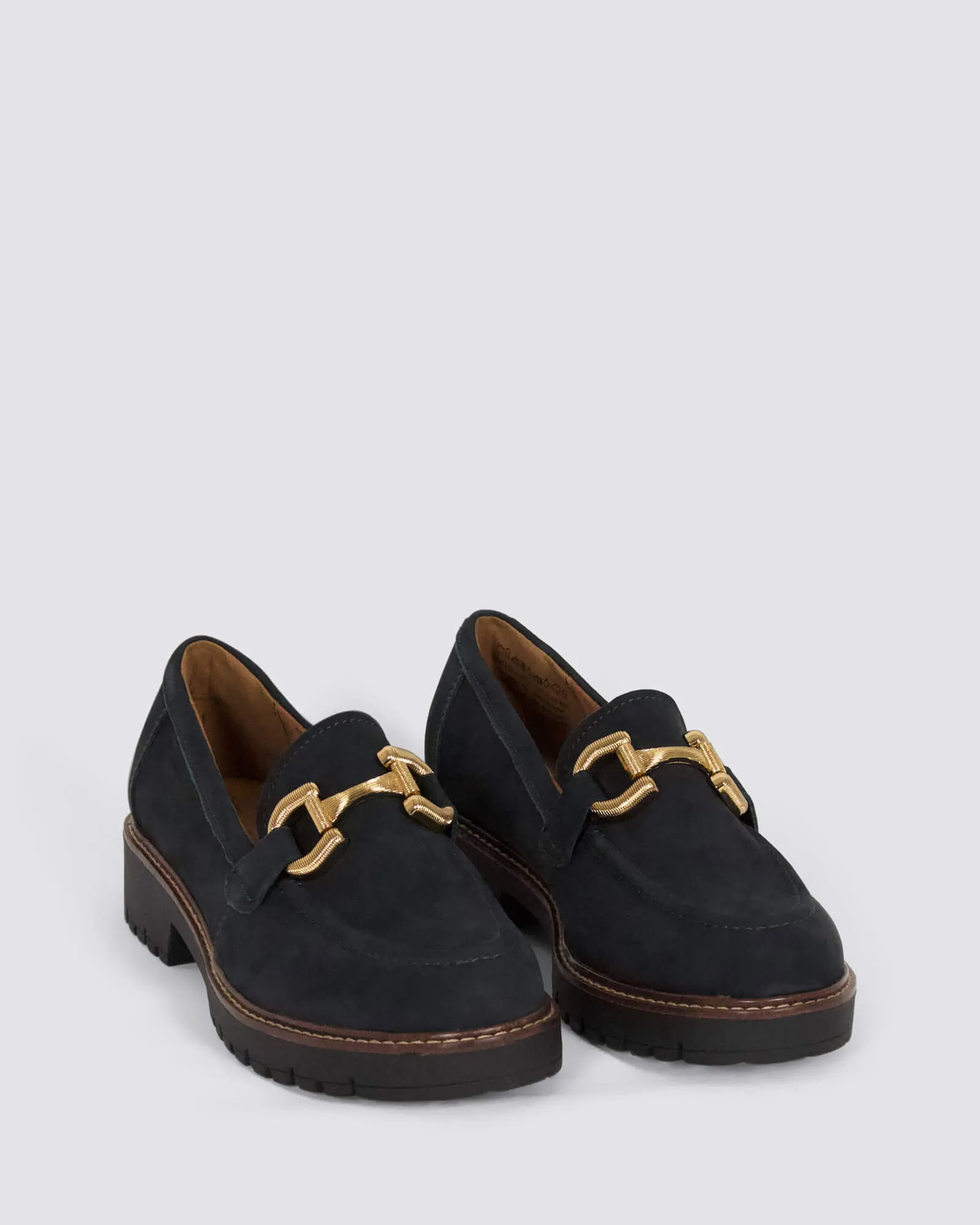 24723 LOAFERS NAVY SUEDE