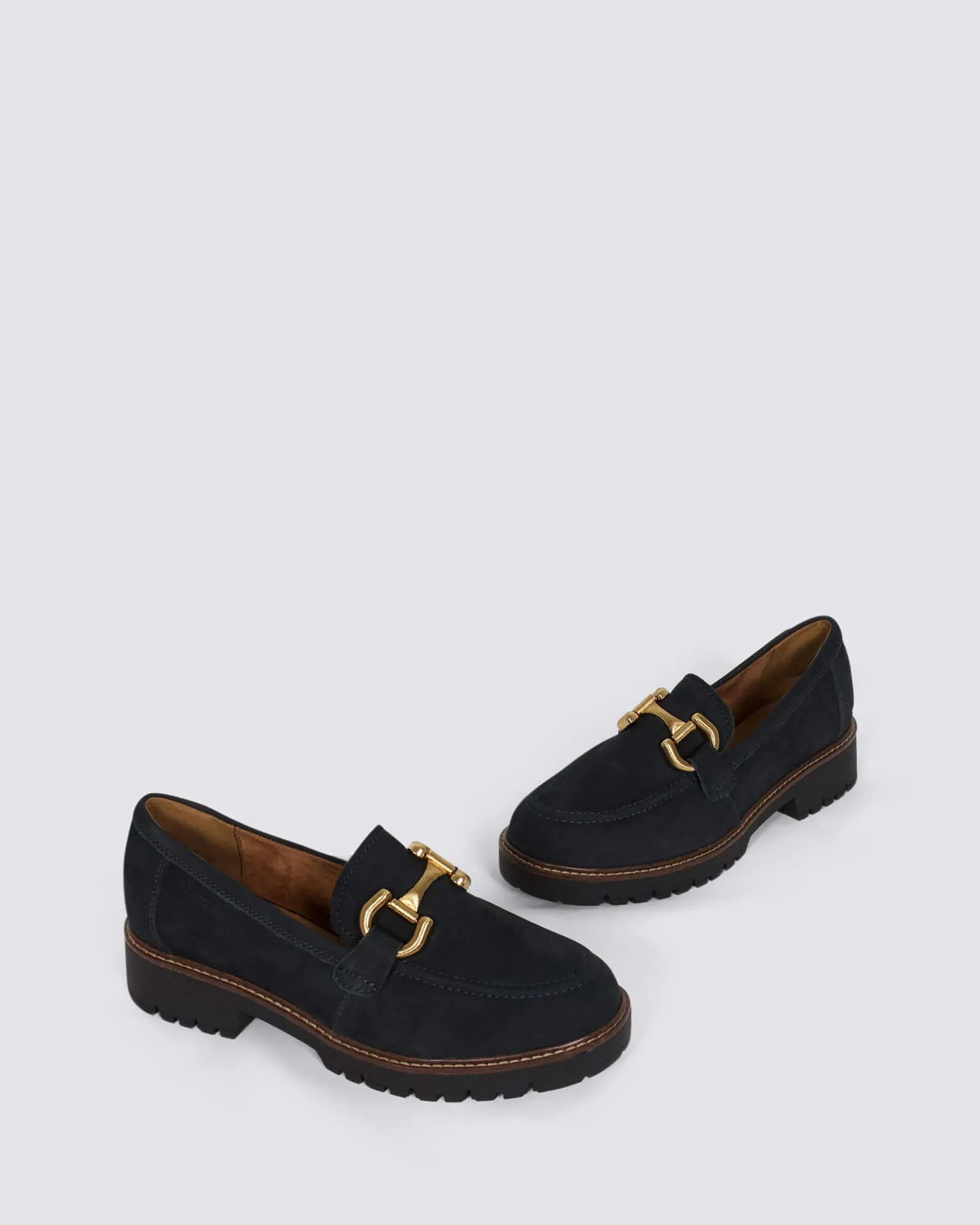 24723 LOAFERS NAVY SUEDE