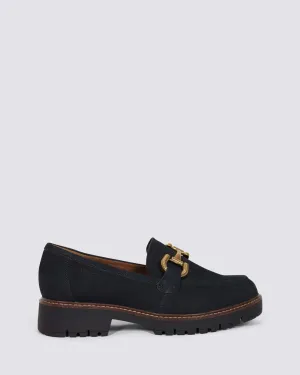 24723 LOAFERS NAVY SUEDE