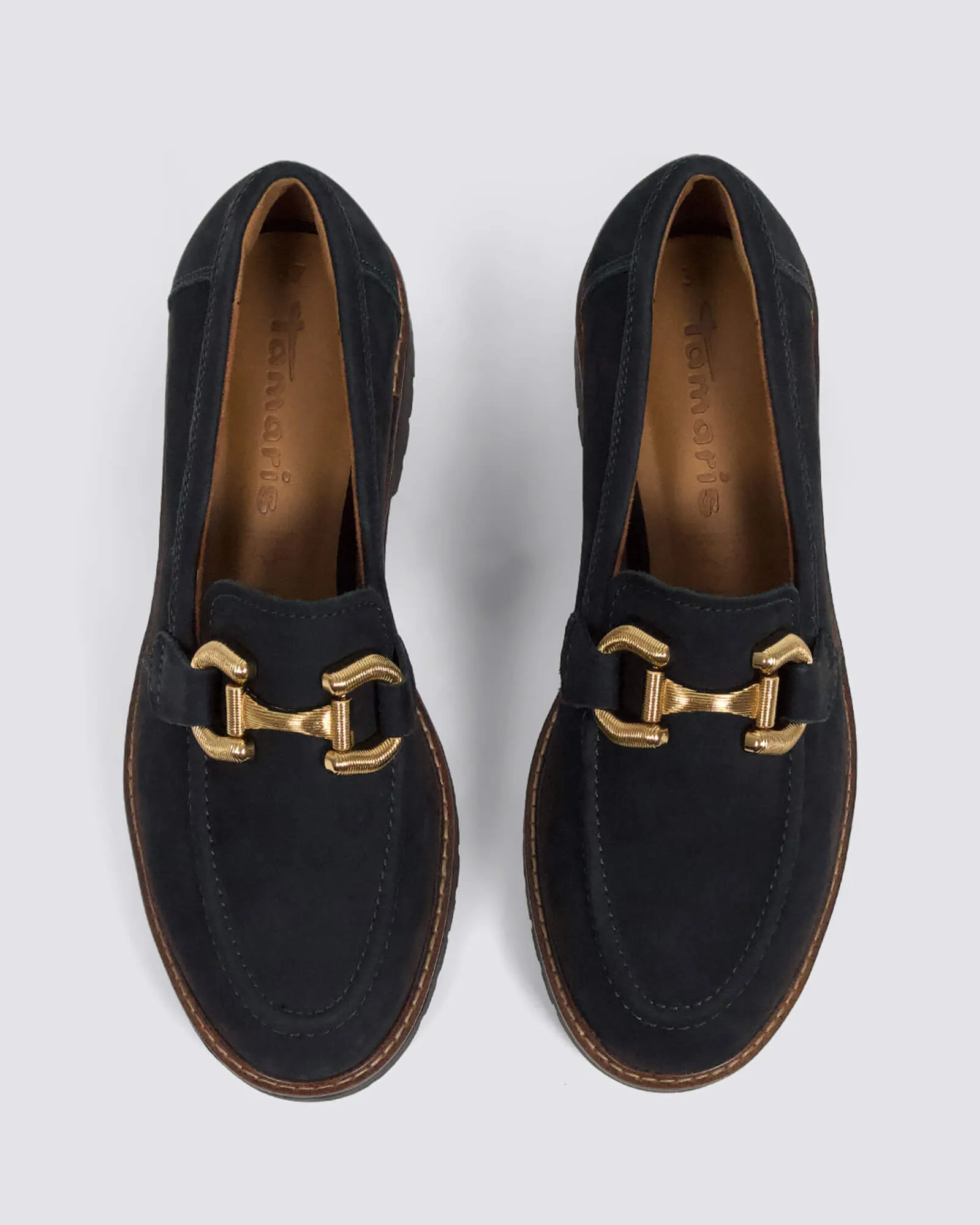 24723 LOAFERS NAVY SUEDE