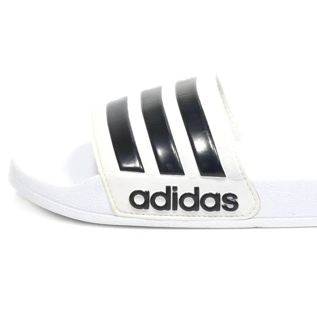 Adidas Adilette Shower Sliders Rubber White Colour For Men