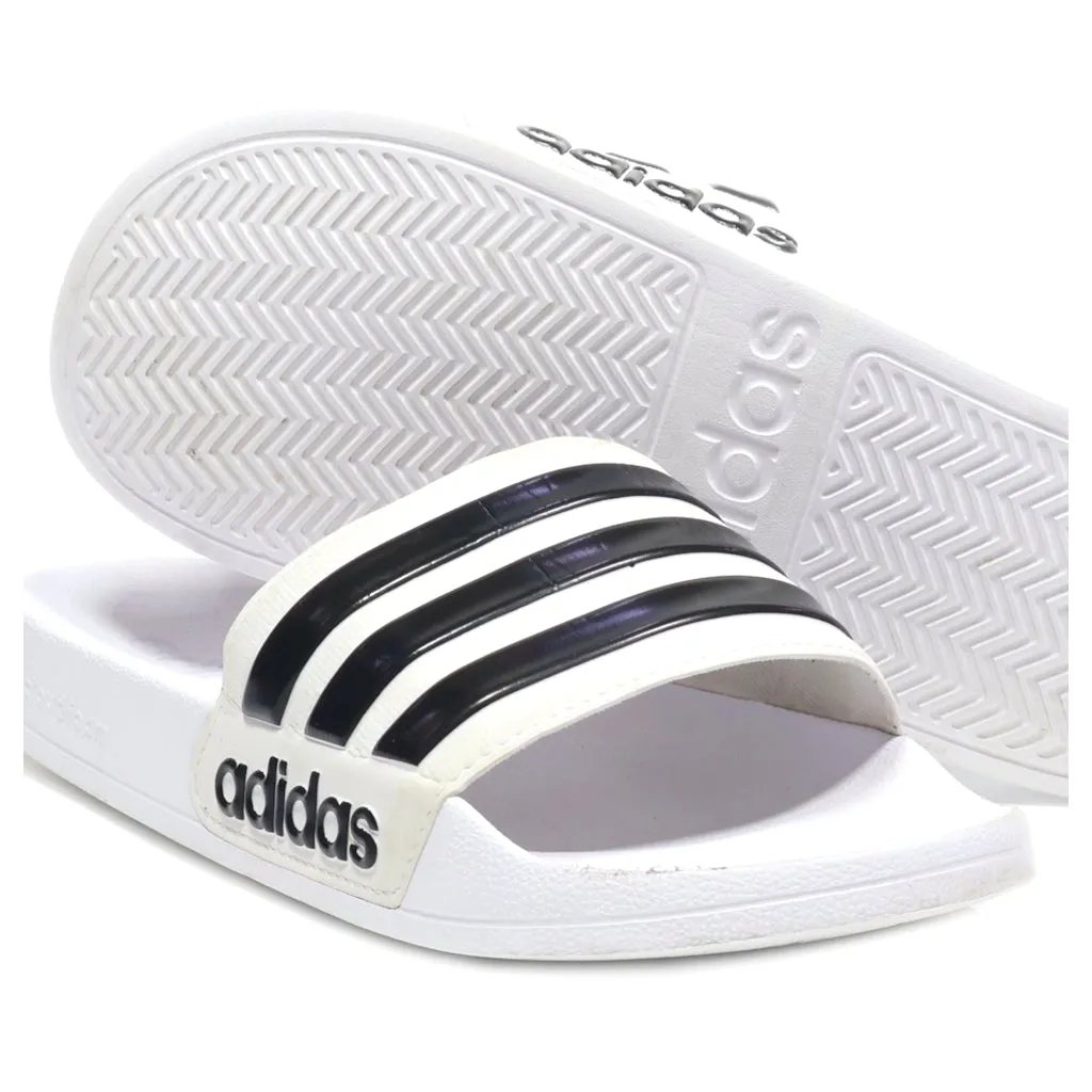 Adidas Adilette Shower Sliders Rubber White Colour For Men