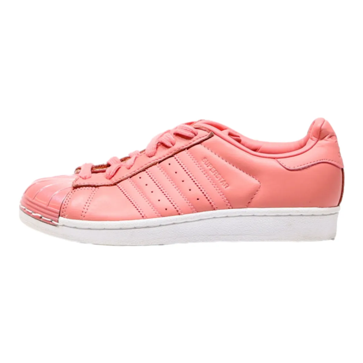 ADIDAS Sneaker Trainers Pink Leather Womens UK 5