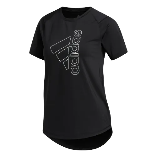 Adidas Tech Bos  Women Training T-Shirt Black Fq1988