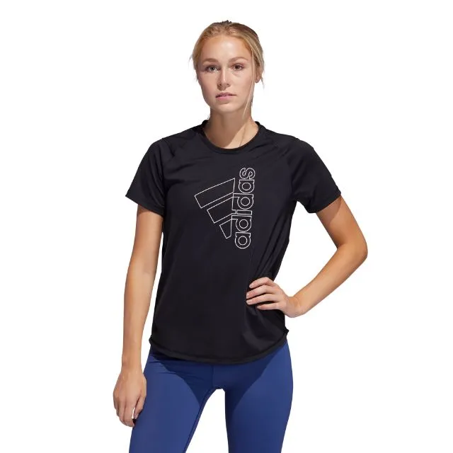 Adidas Tech Bos  Women Training T-Shirt Black Fq1988