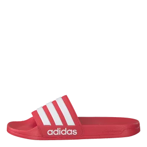 Adilette Cloudfoam Slides Scarlet / Footwear White / Scarlet