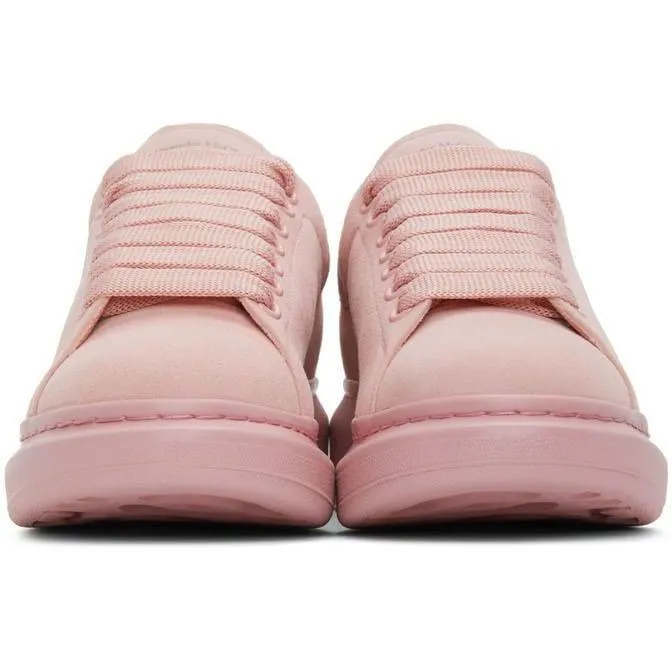 Alexander McQueen SSENSE Exclusive Pink Suede Oversized Sneakers