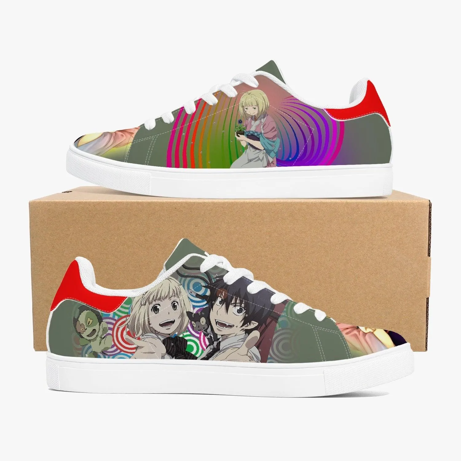 AO No Exorcist Shiemi Moriyama Skate Anime Shoes