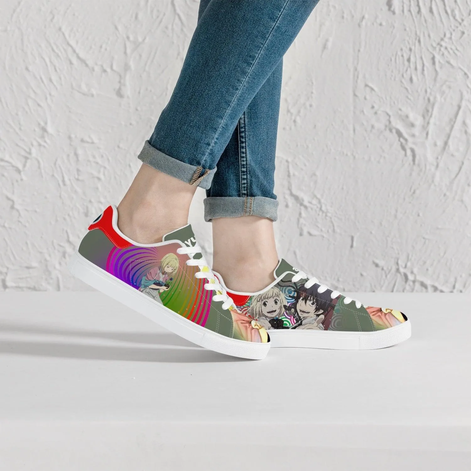 AO No Exorcist Shiemi Moriyama Skate Anime Shoes