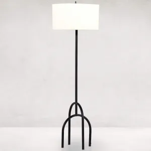 Arc Floor Lamp, Matte Black