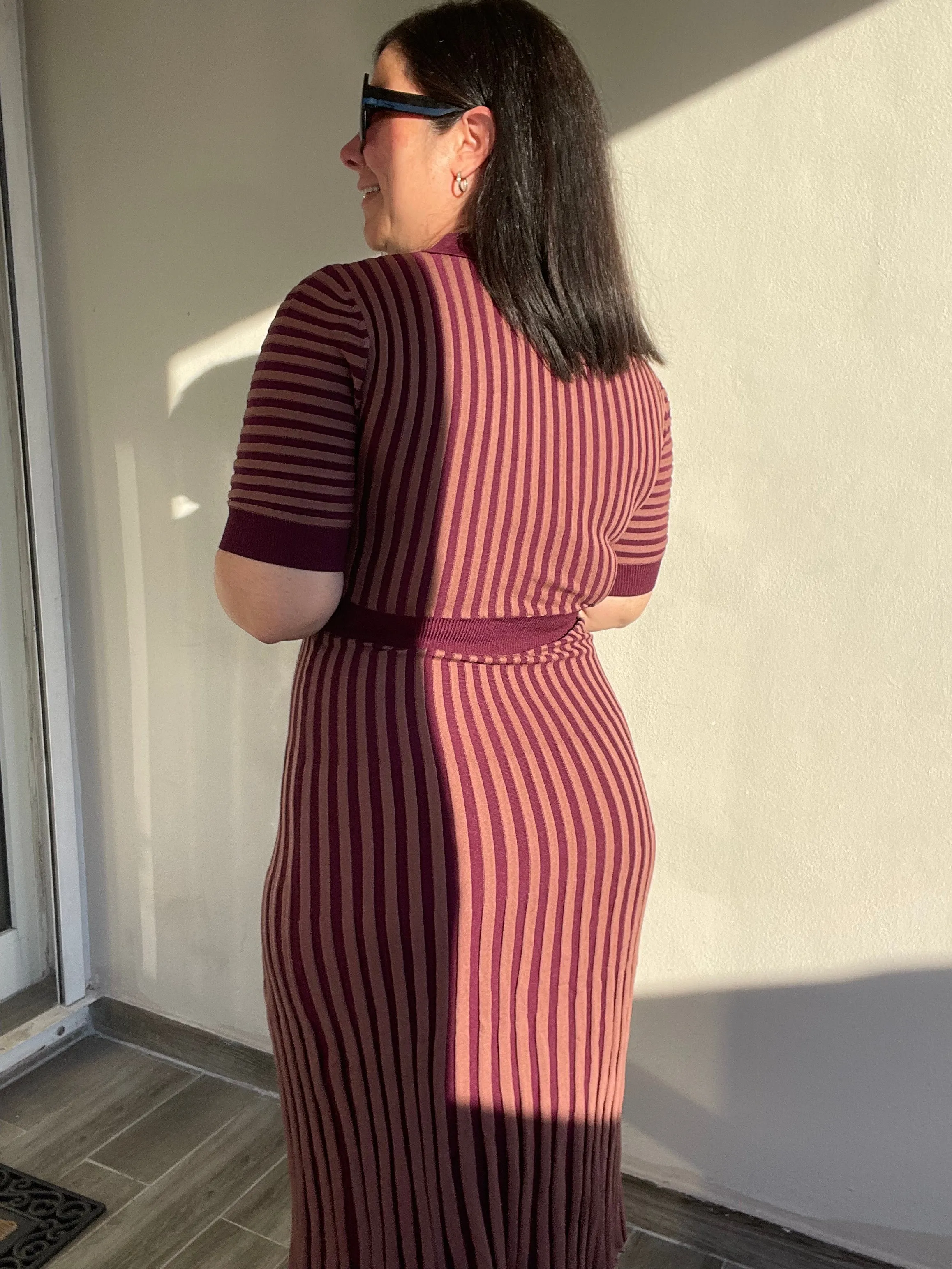 Aria Knit Midi Dress