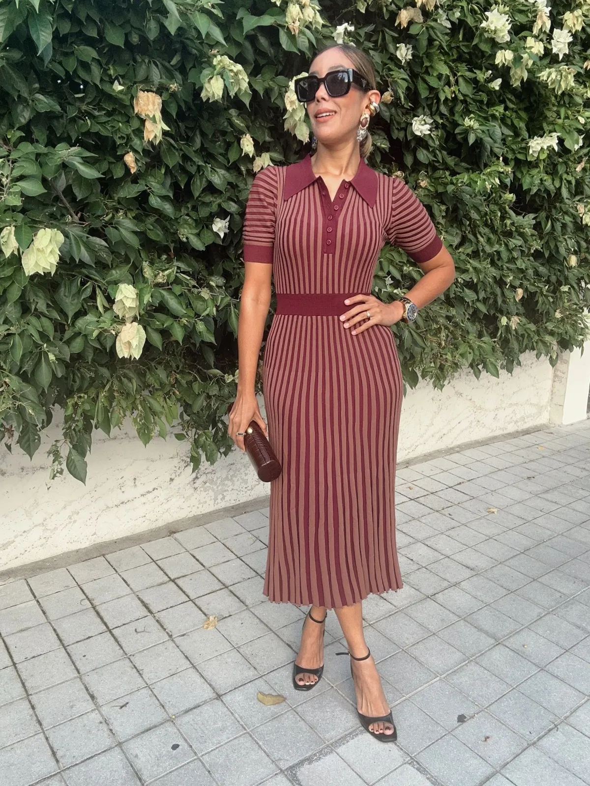 Aria Knit Midi Dress