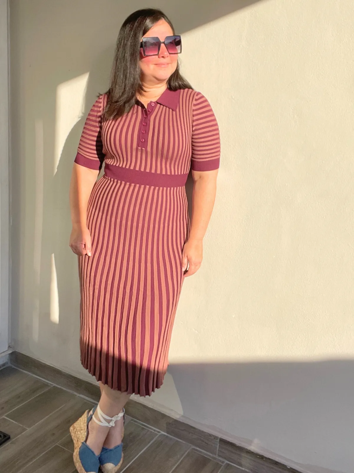 Aria Knit Midi Dress