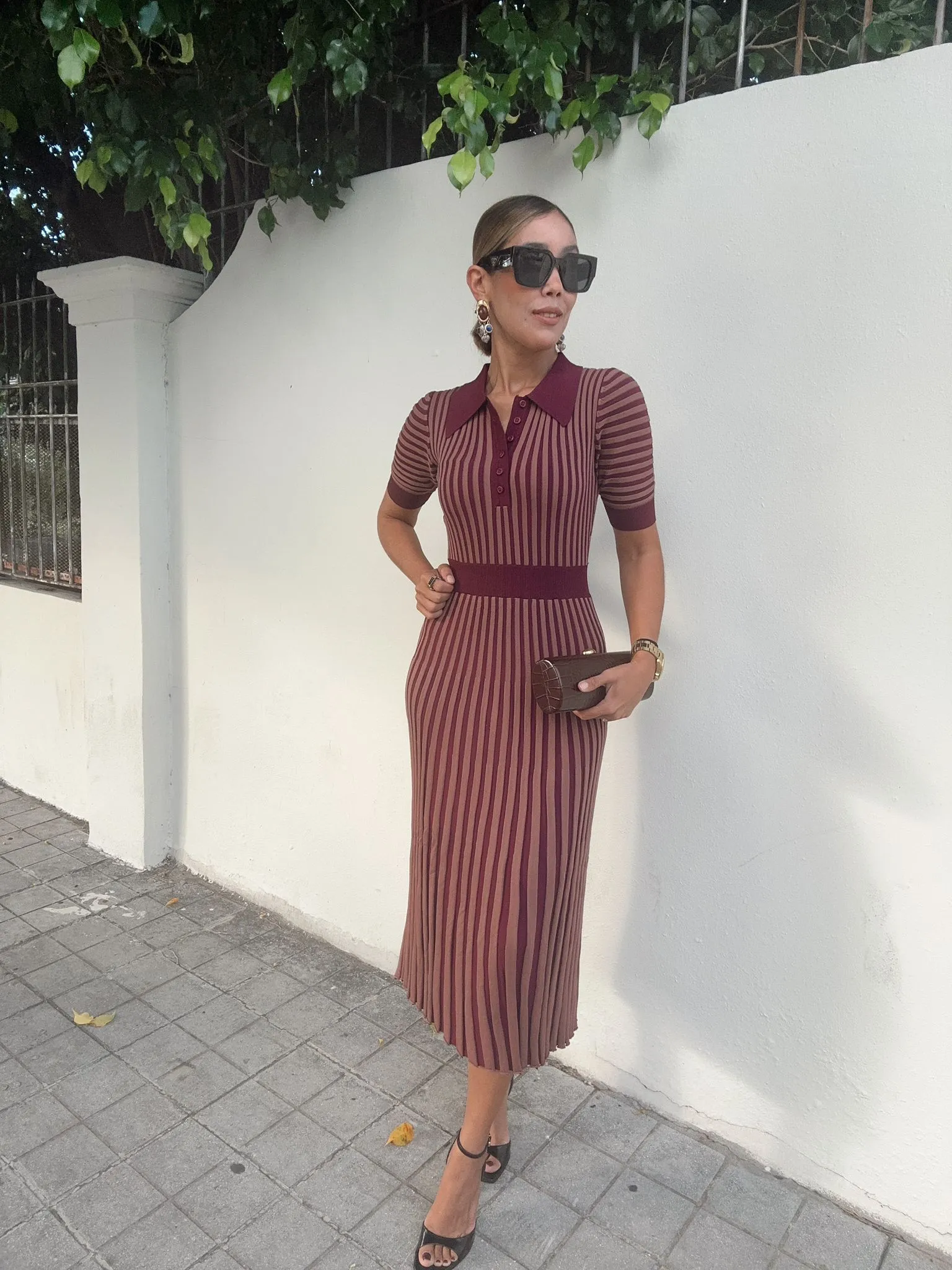 Aria Knit Midi Dress