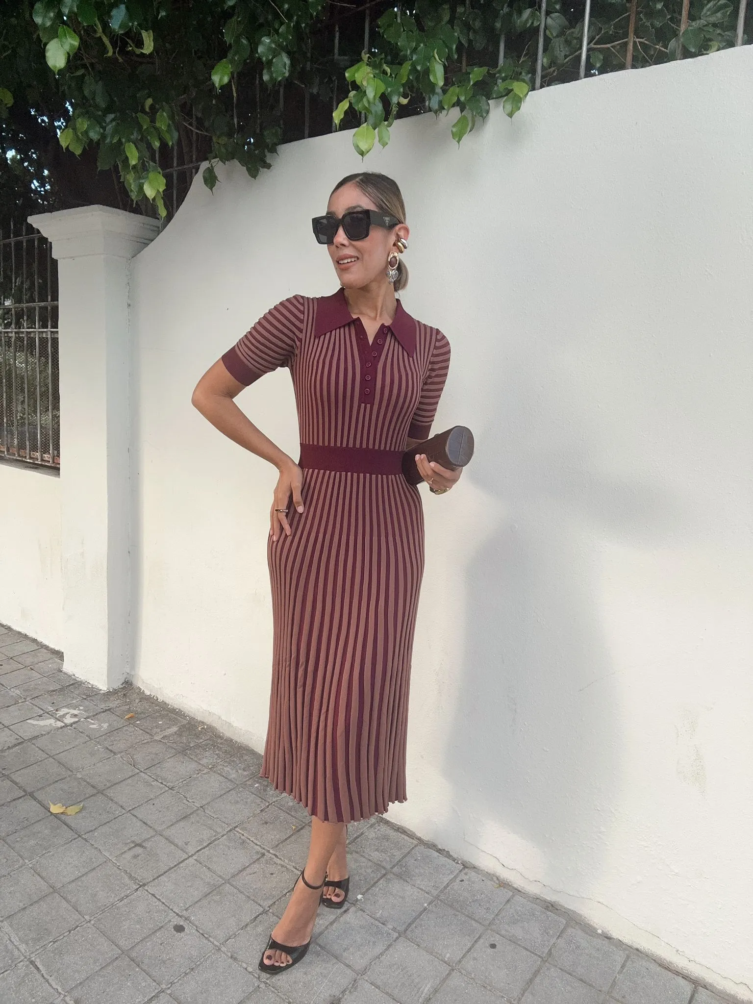 Aria Knit Midi Dress