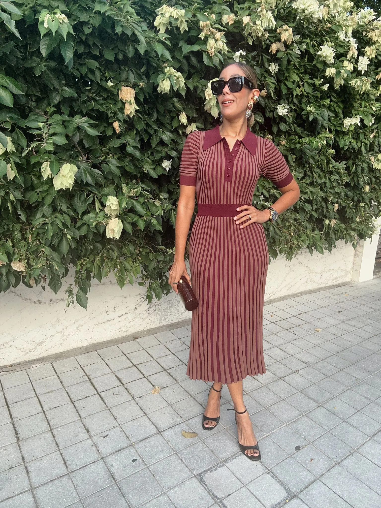 Aria Knit Midi Dress