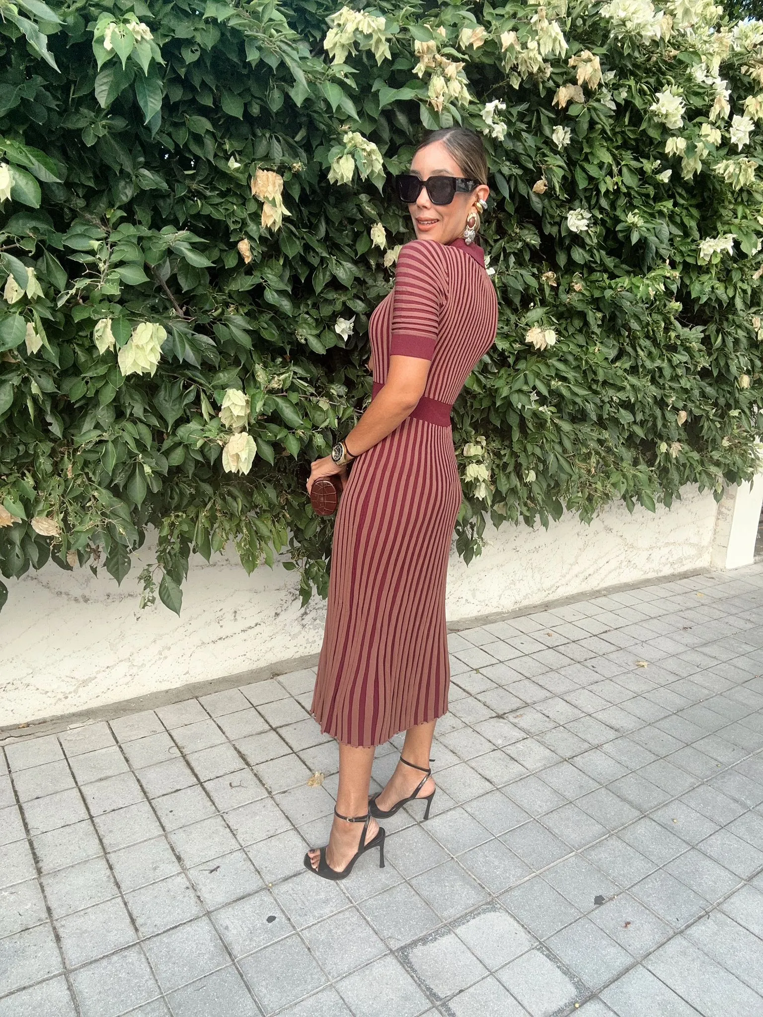 Aria Knit Midi Dress