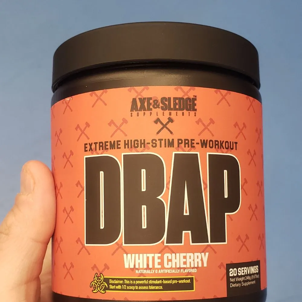 Axe & Sledge DBAP High Stim Preworkout 20 Servings
