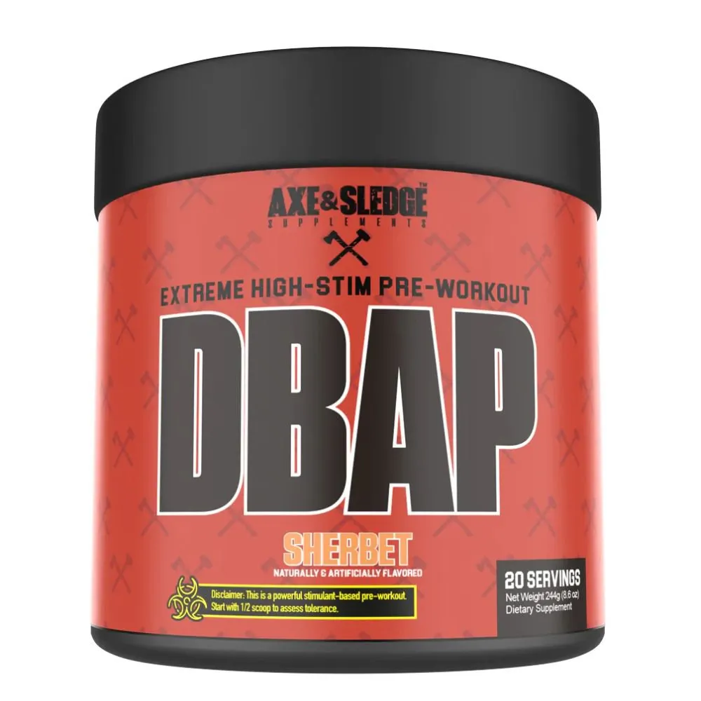 Axe & Sledge DBAP High Stim Preworkout 20 Servings