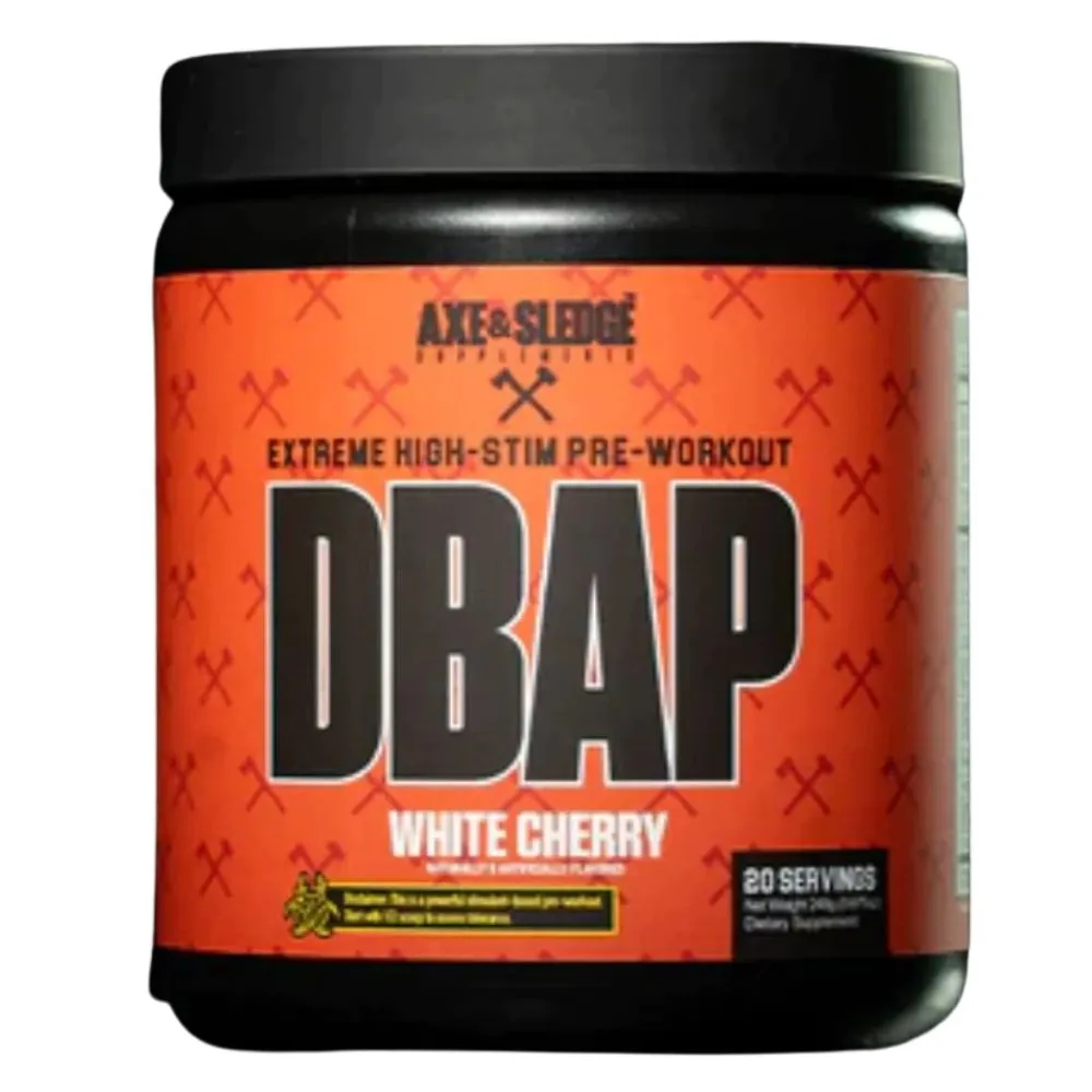 Axe & Sledge DBAP High Stim Preworkout 20 Servings