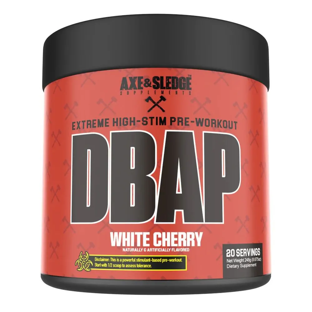 Axe & Sledge DBAP High Stim Preworkout 20 Servings