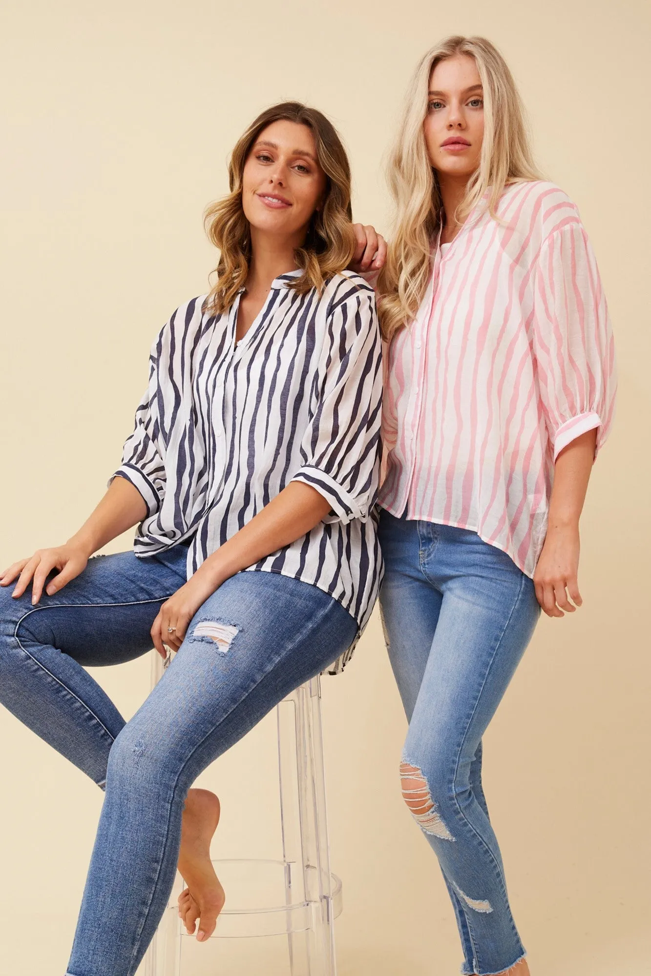BELINA STRIPE SHIRT