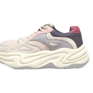 Bershka Chunky Design Sport Shoes Fabric Pink Colour For Women