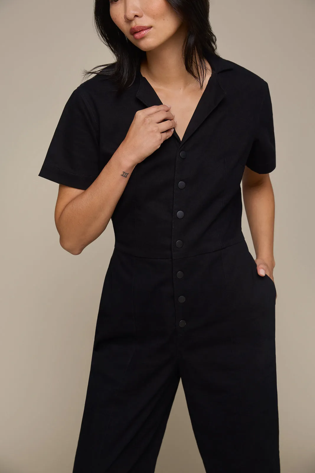 Black Everyday Jumpsuit (Final Sale)