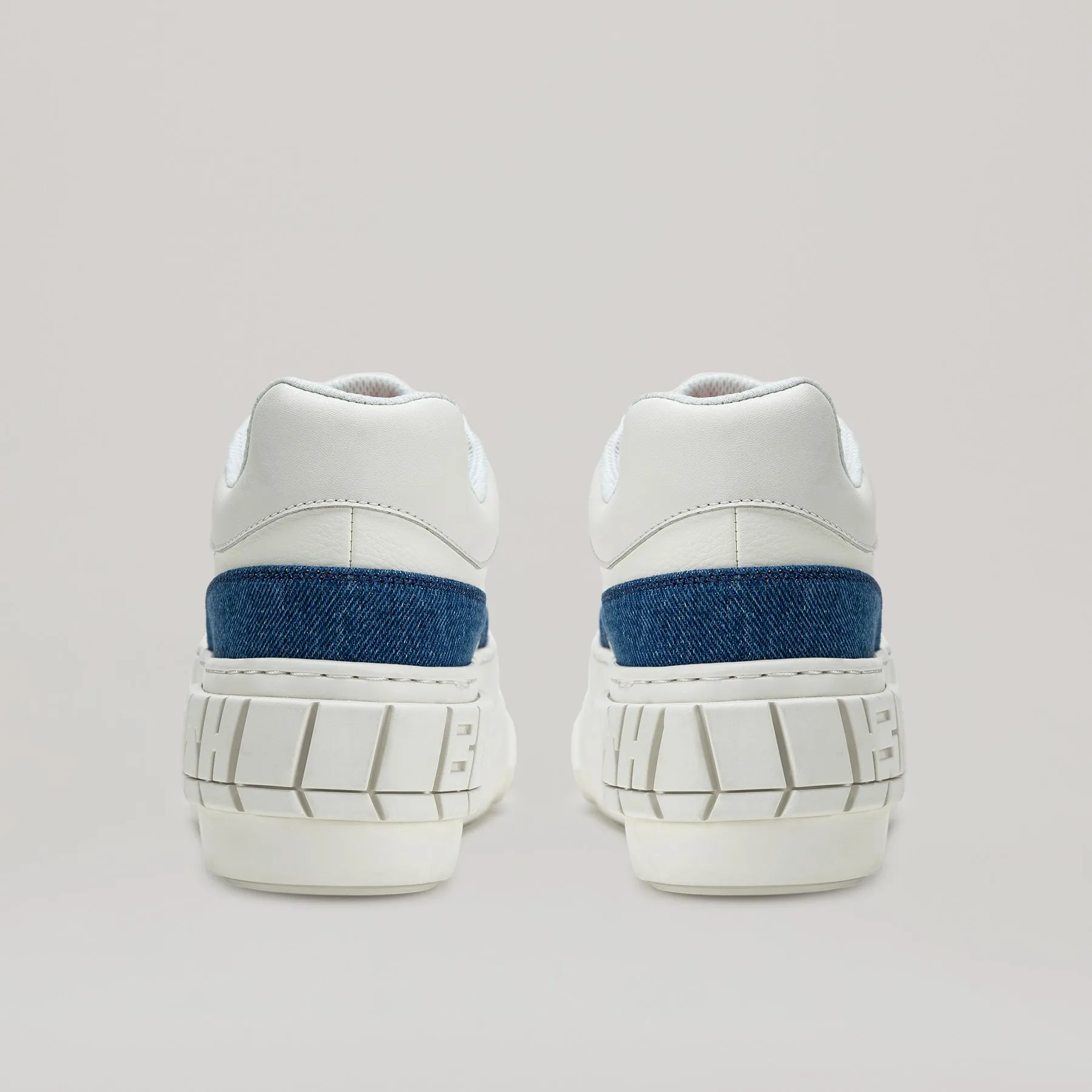both - TYRES PLATFORM SNEAKER-WHI/DEN
