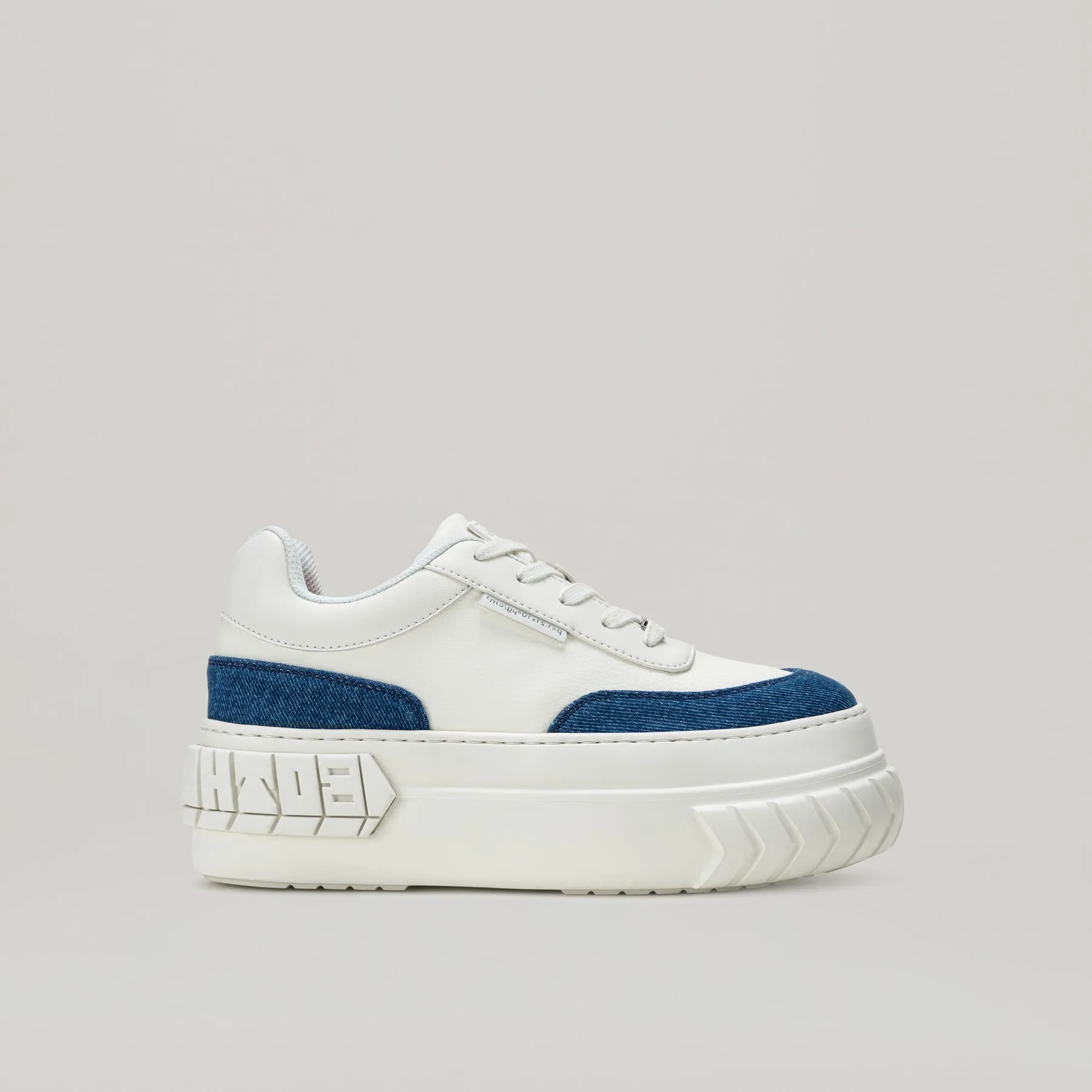 both - TYRES PLATFORM SNEAKER-WHI/DEN