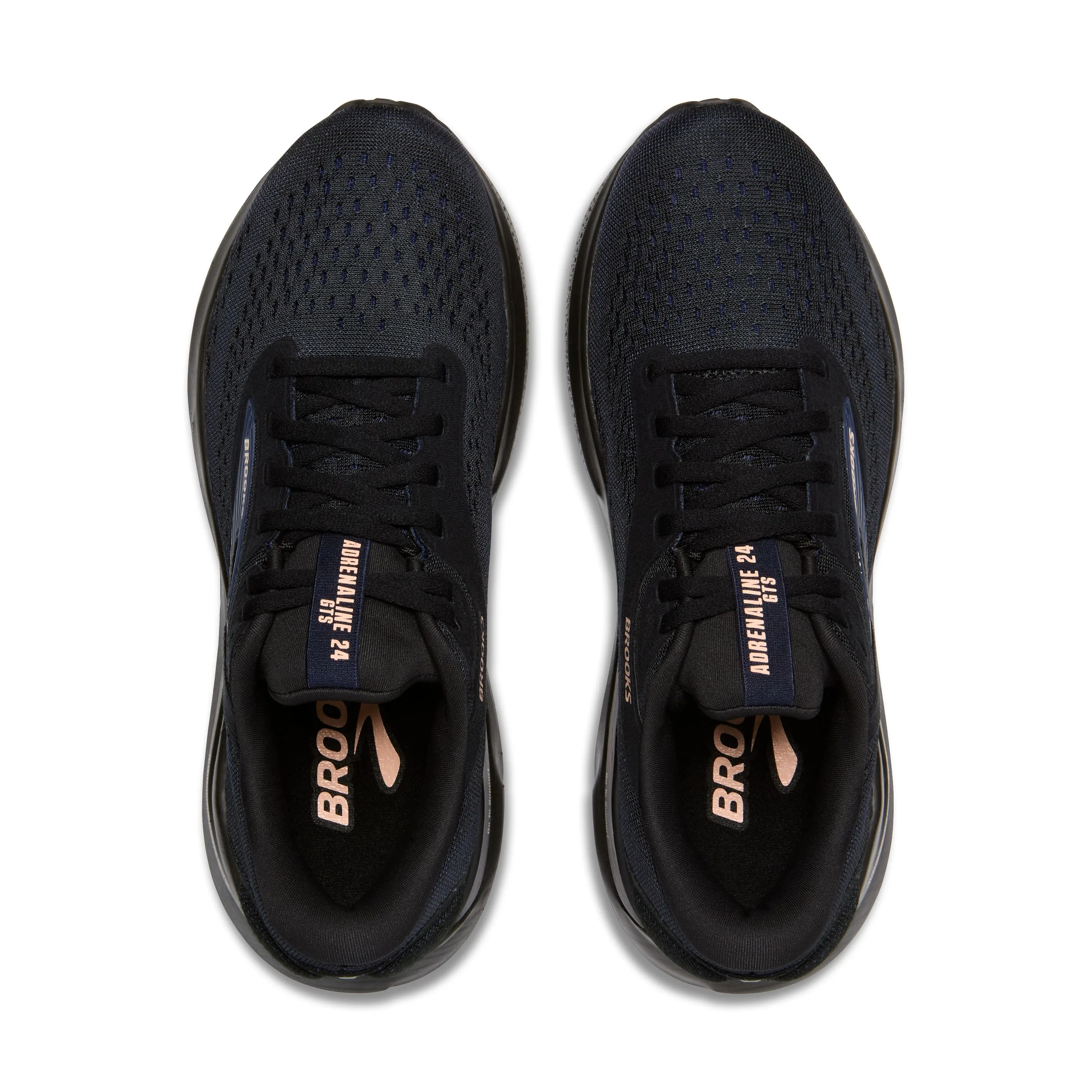 Brooks | Adrenaline GTS 24 | Women's | Black/Peacoat/Peach