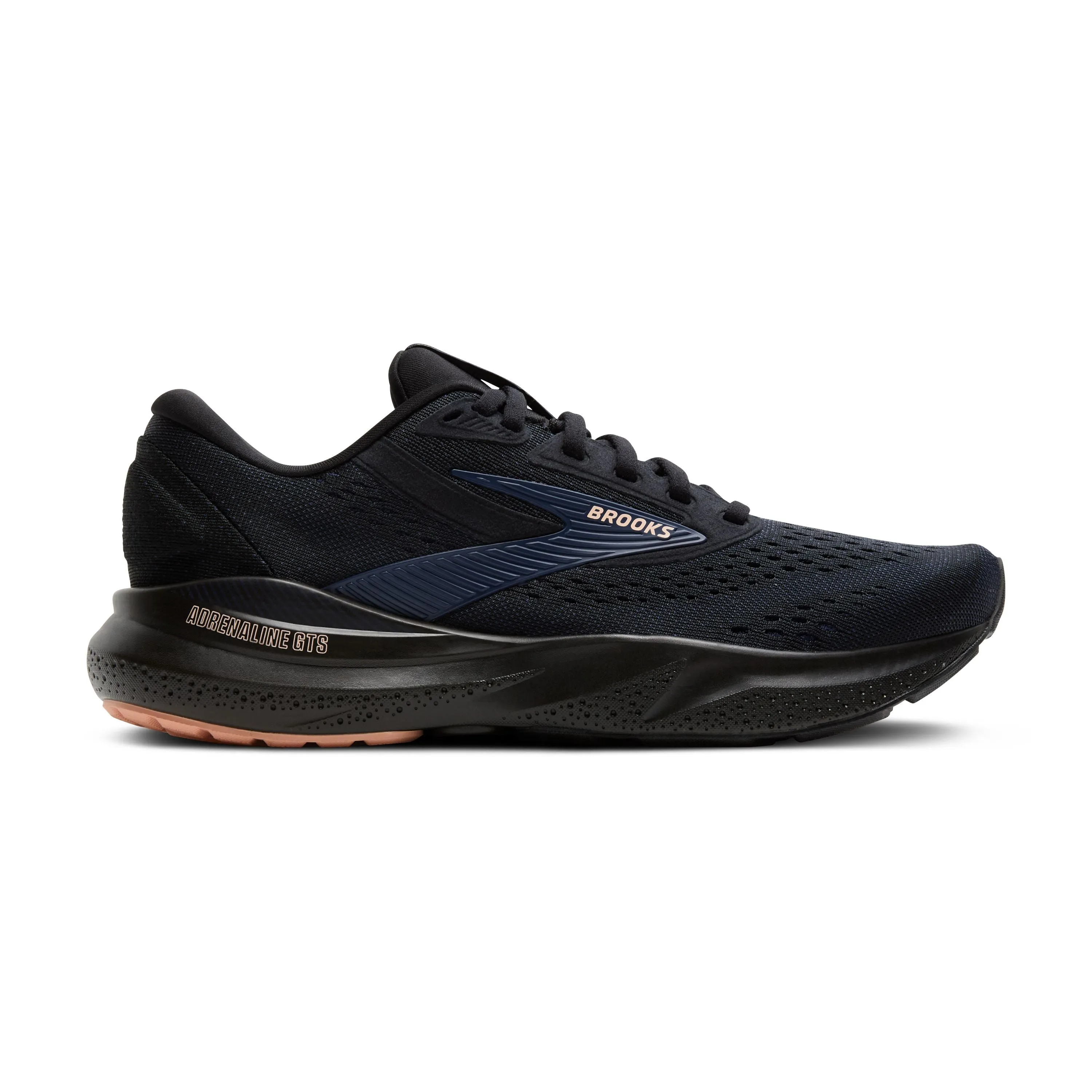 Brooks | Adrenaline GTS 24 | Women's | Black/Peacoat/Peach