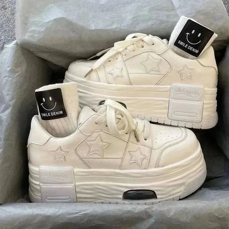 Chunky Platform Star Sneakers for Women | Trendy Shoes