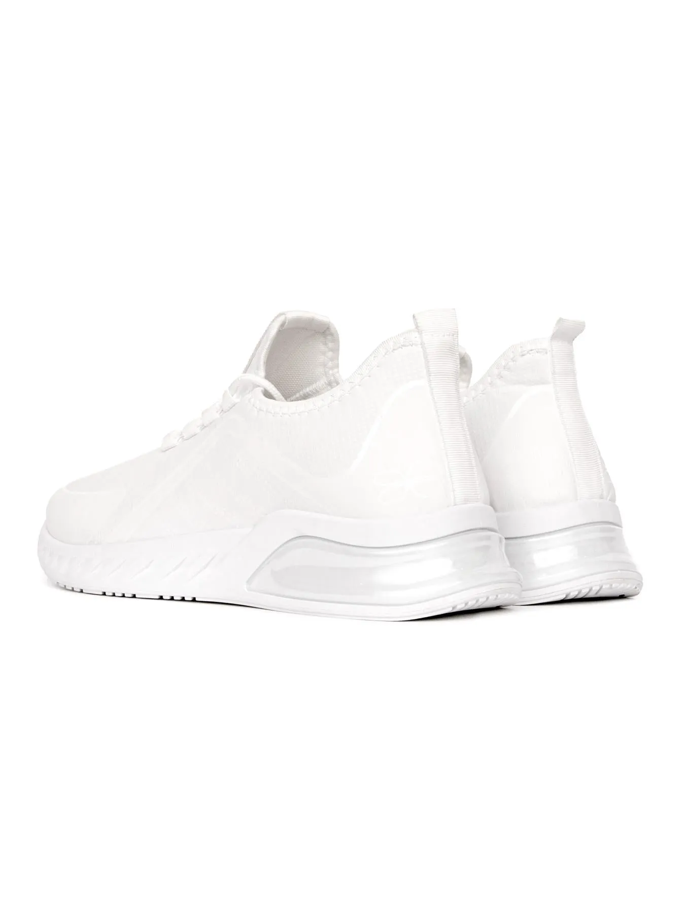 Clarington Trainers White/Red