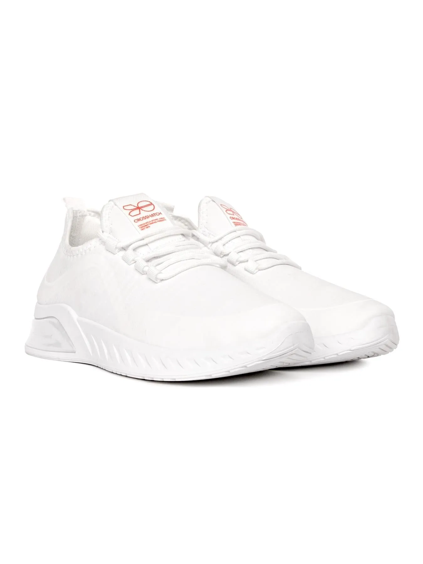 Clarington Trainers White/Red