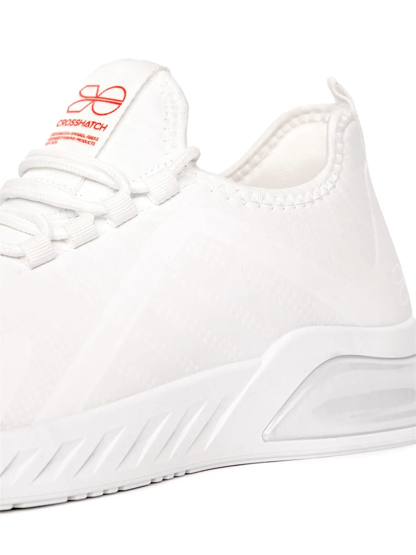 Clarington Trainers White/Red