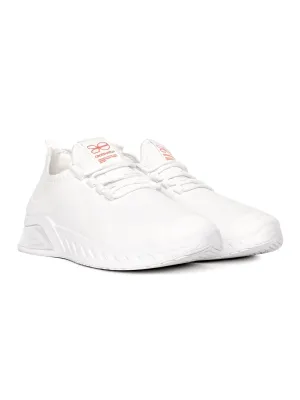 Clarington Trainers White/Red