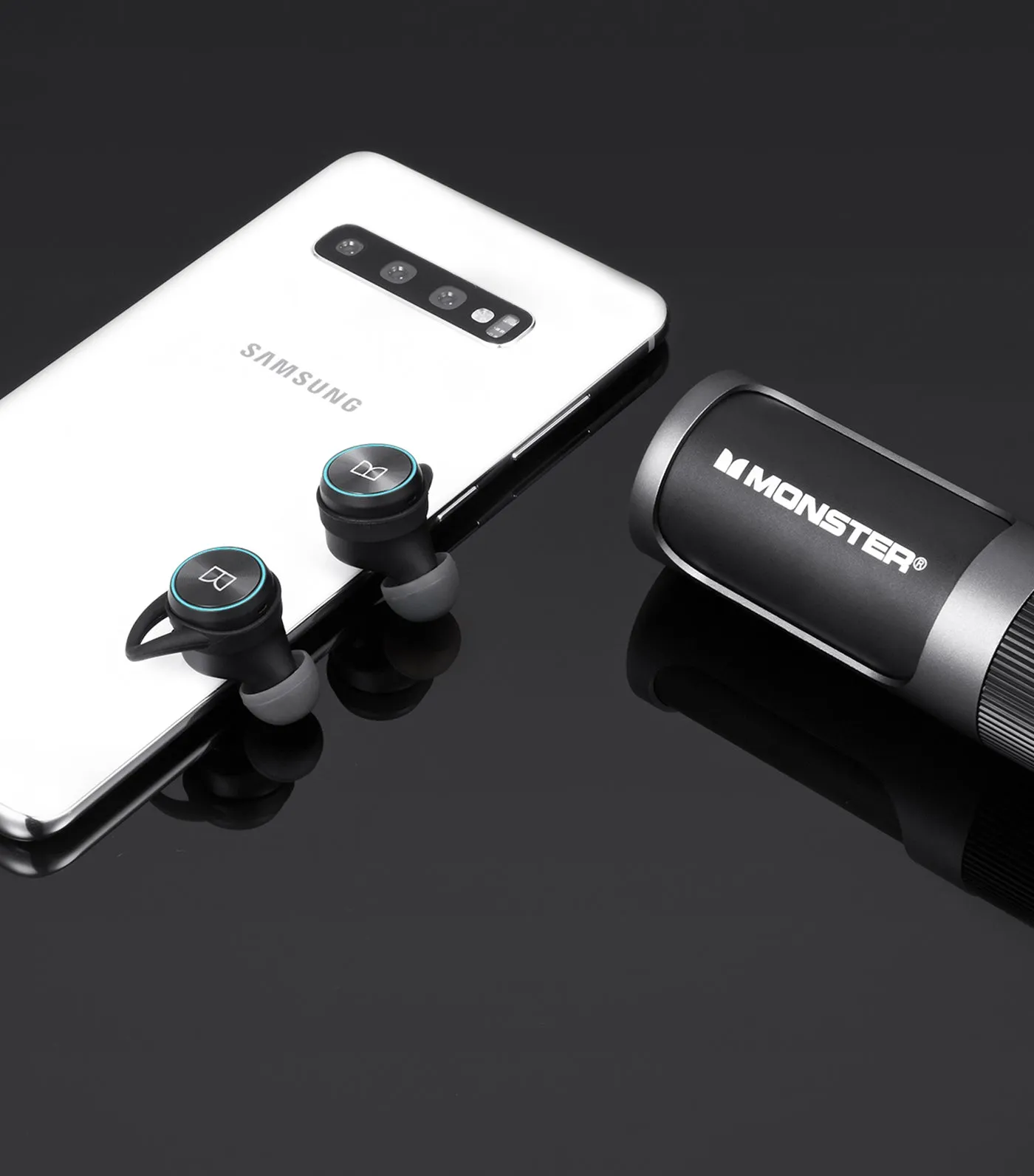 Clarity 101 AirLinks Wireless Earphones Black/Silver