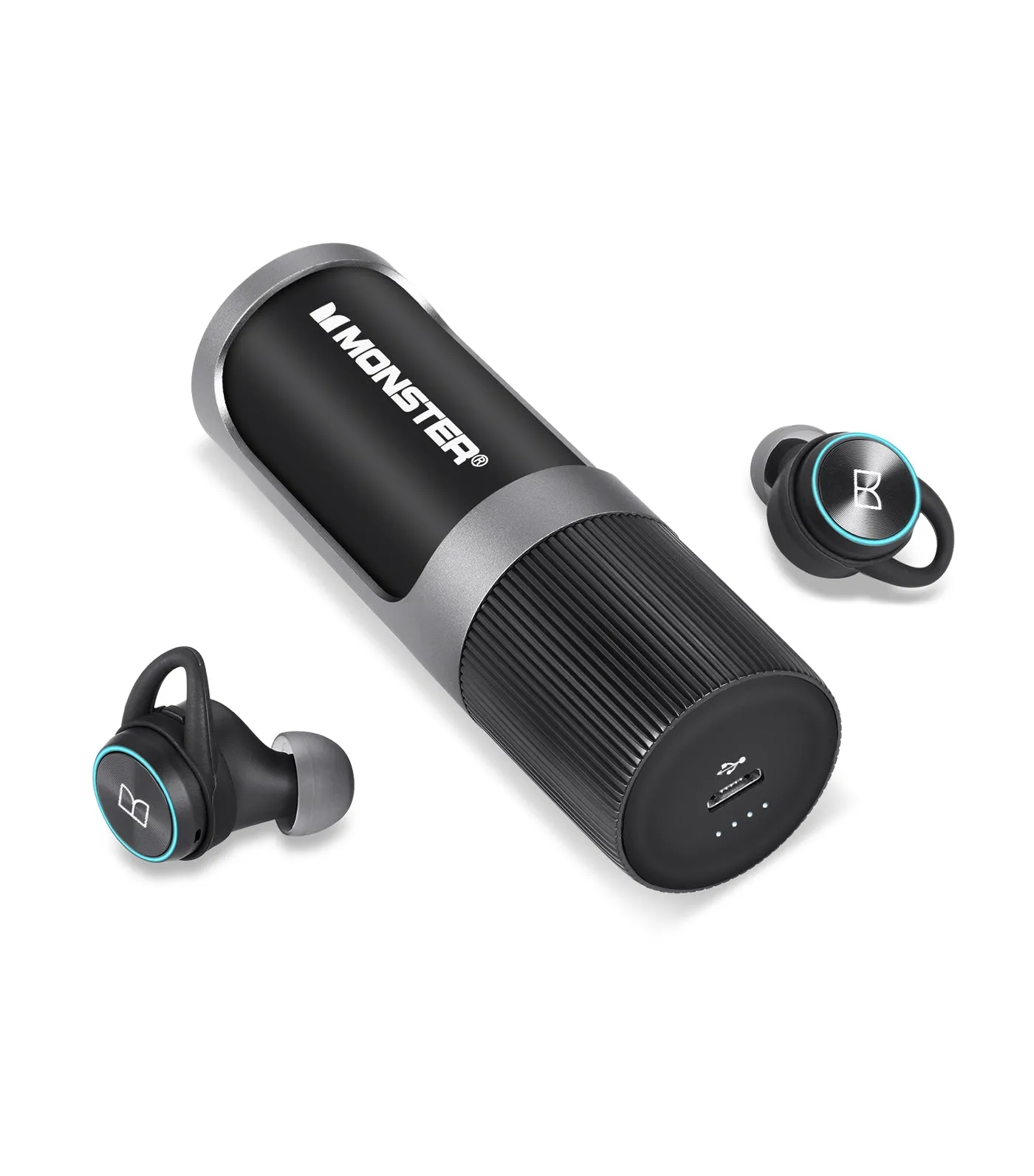 Clarity 101 AirLinks Wireless Earphones Black/Silver