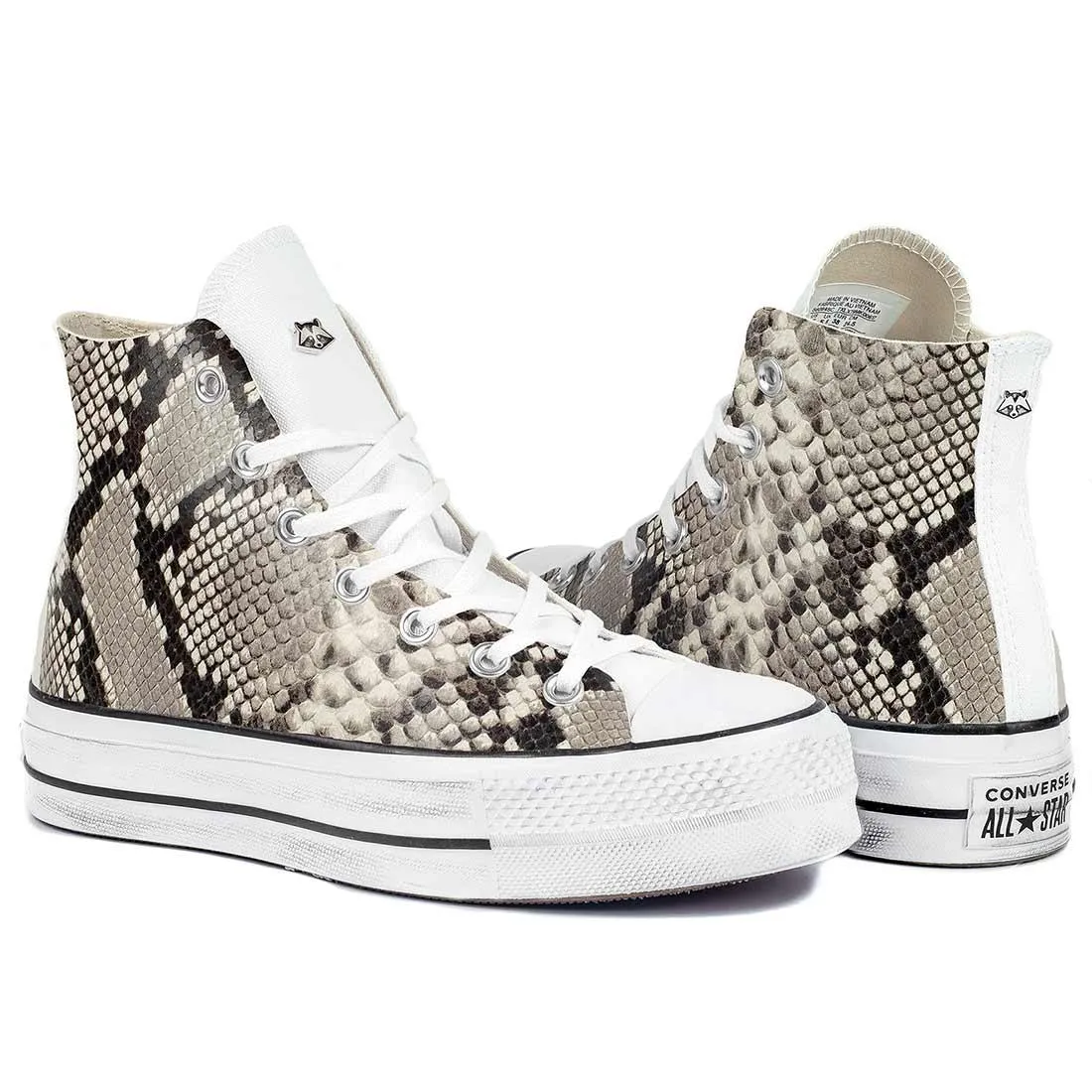 Converse Pitonate - All star alte - Suola Platform