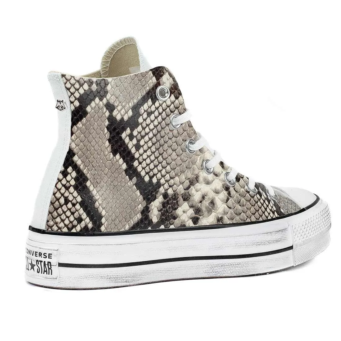 Converse Pitonate - All star alte - Suola Platform