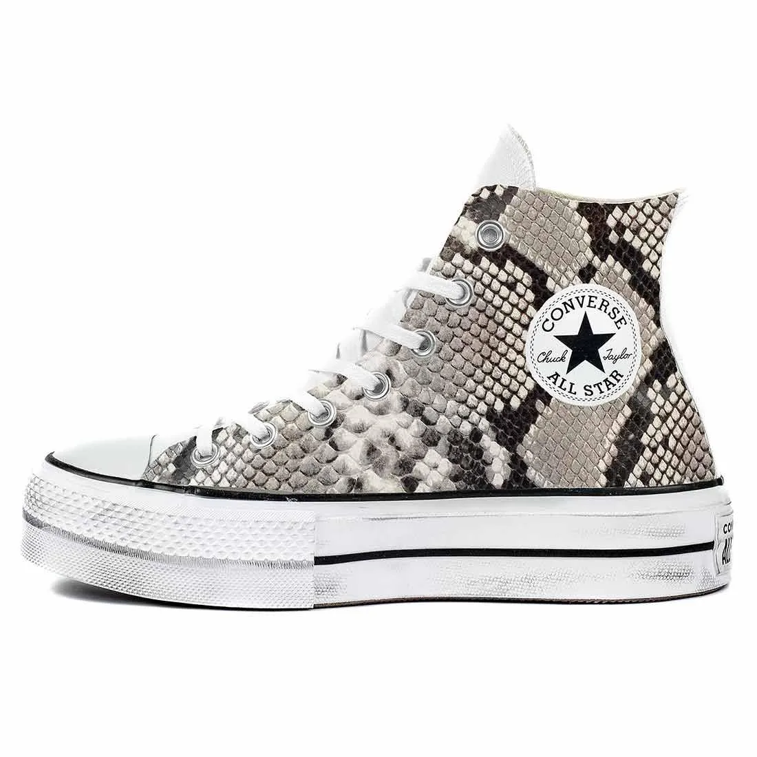 Converse Pitonate - All star alte - Suola Platform