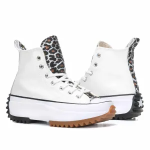 Converse Run Star Hike Alte Leopardate - Bianche