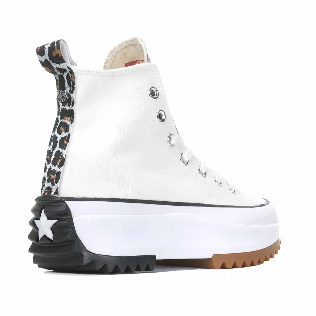 Converse Run Star Hike Alte Leopardate - Bianche