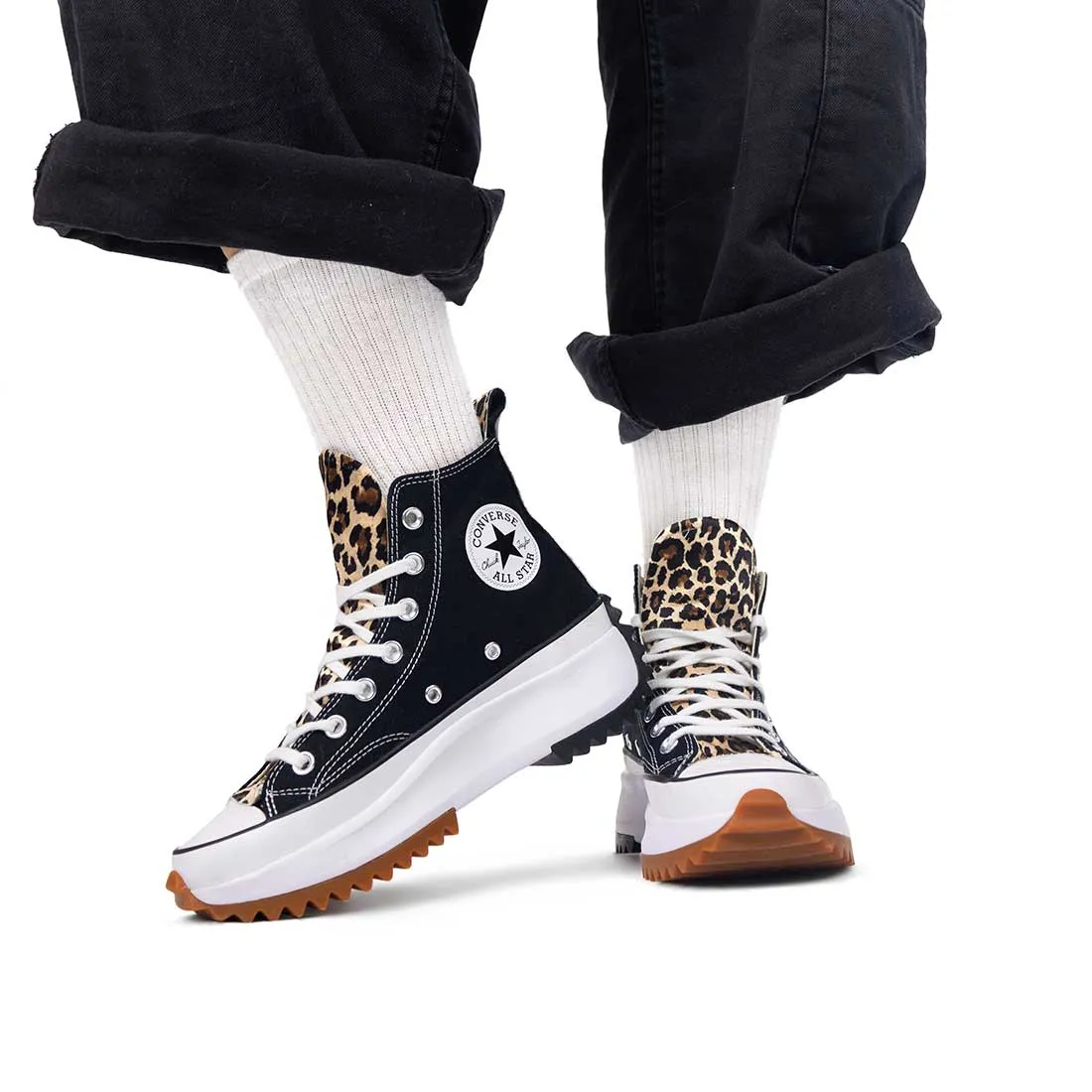 Converse Run Star Hike Alte Leopardate