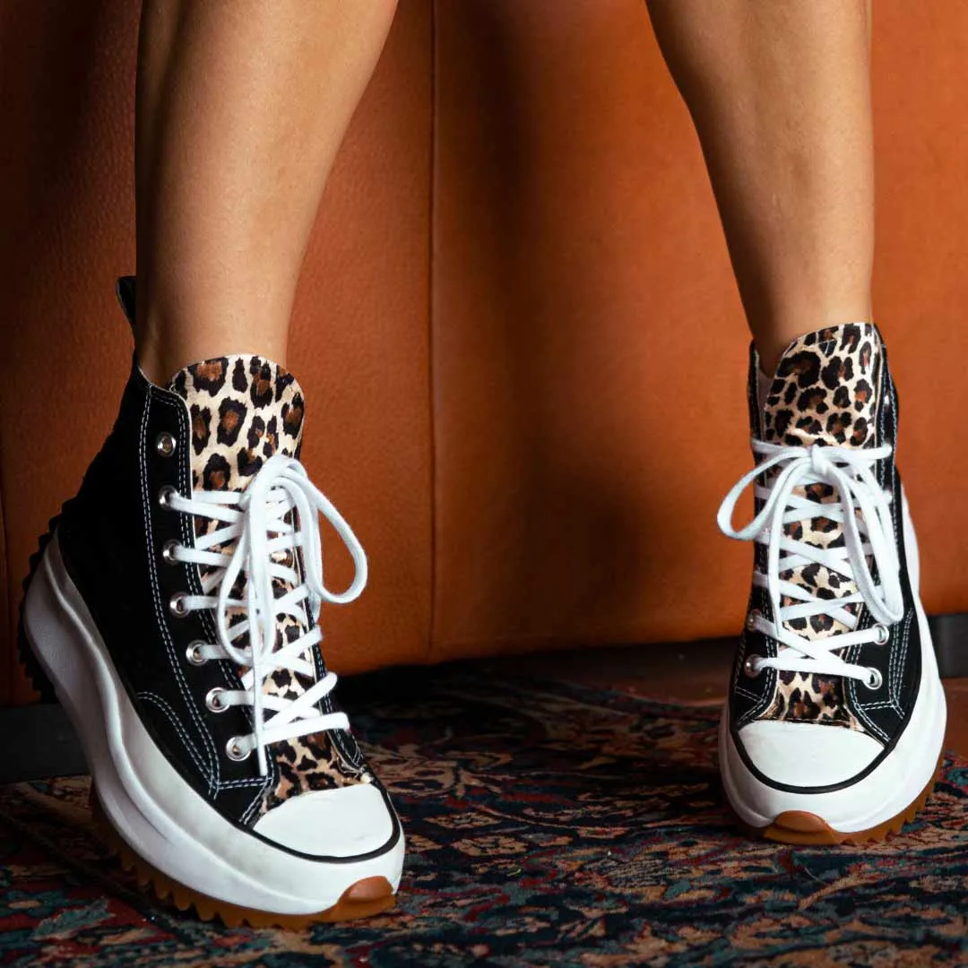 Converse Run Star Hike Alte Leopardate