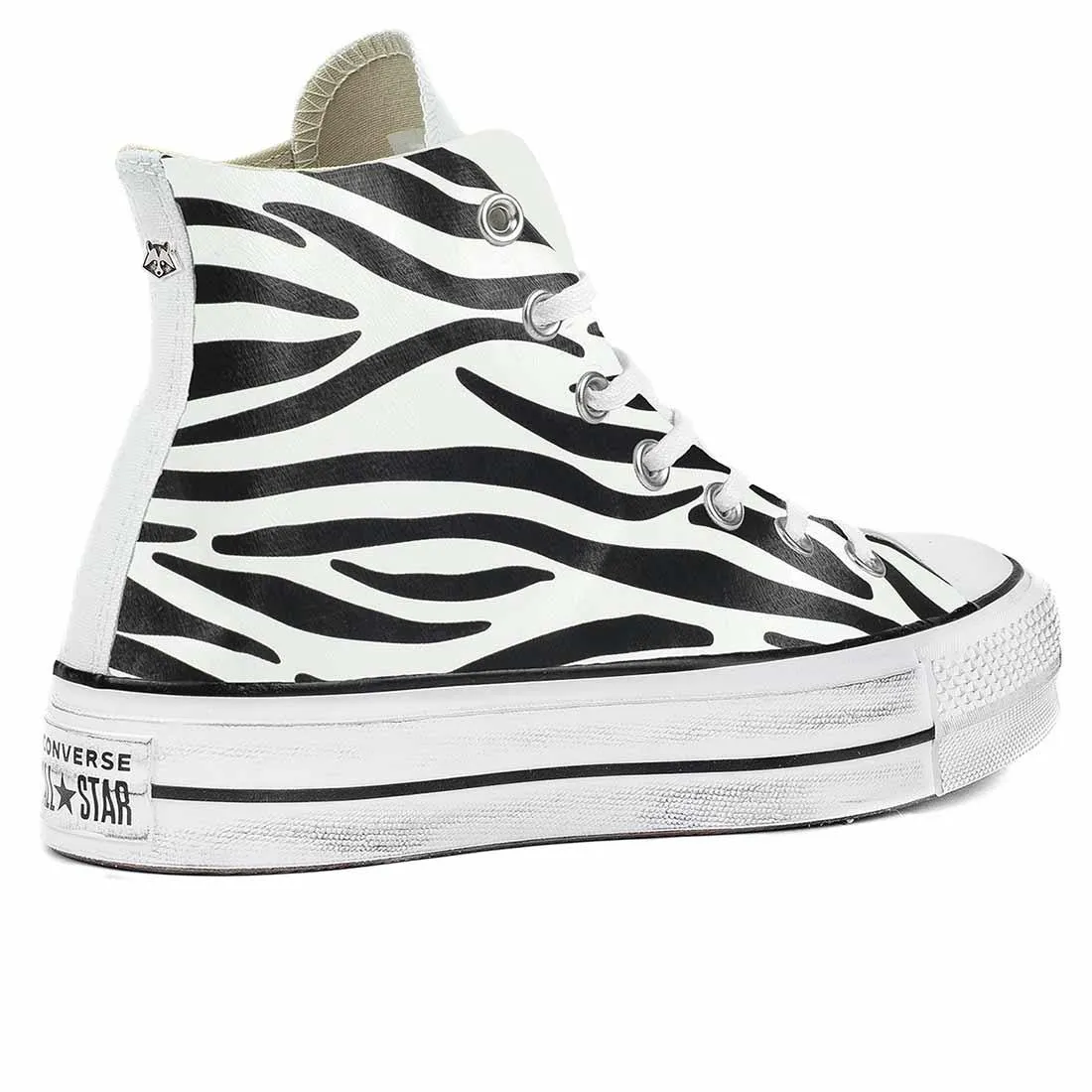 Converse Zebrate - All Star Alte con suola Platform