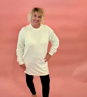 Cozy Comfort Sweatshirt Dress