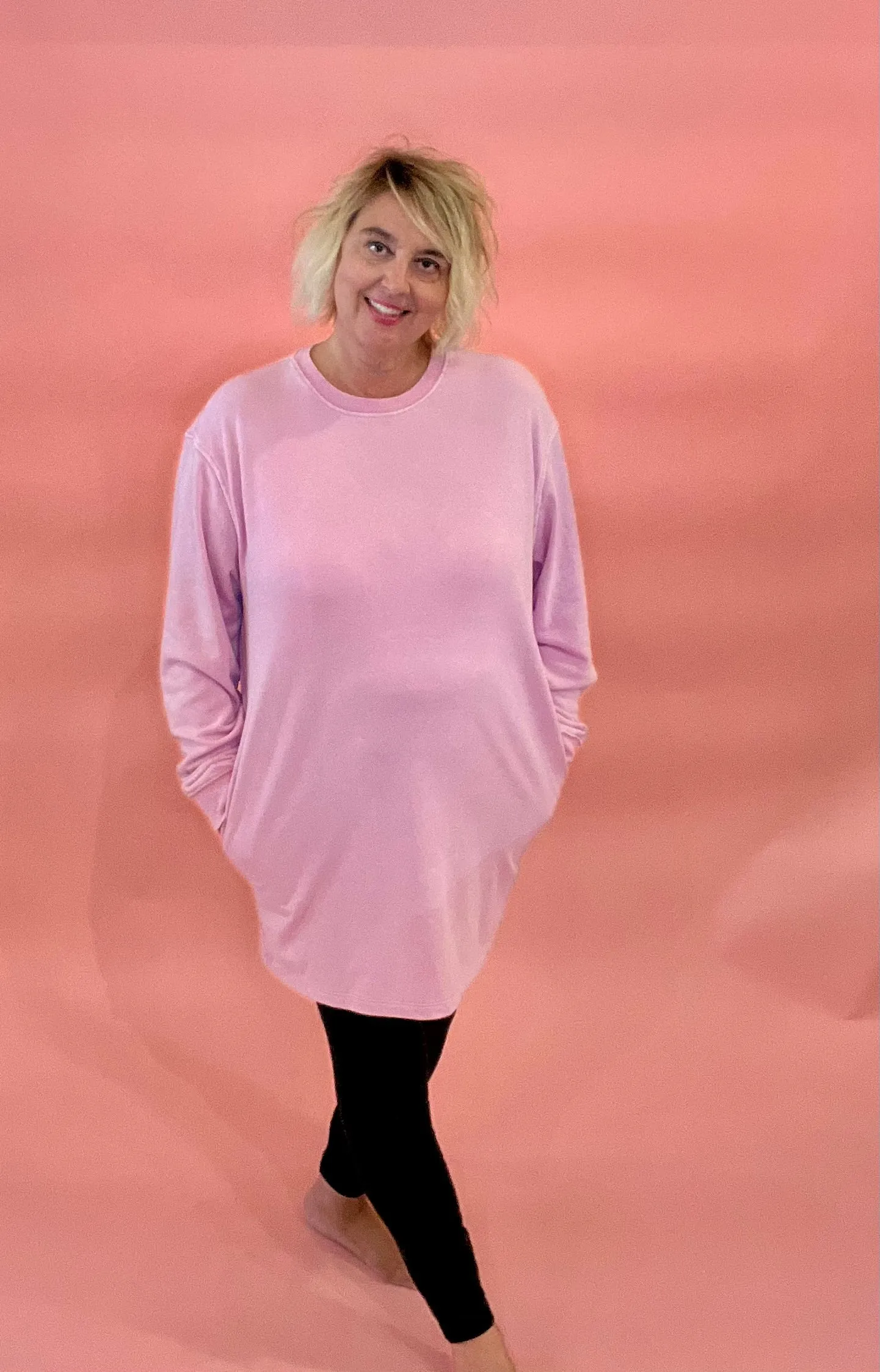 Cozy Comfort Sweatshirt Dress