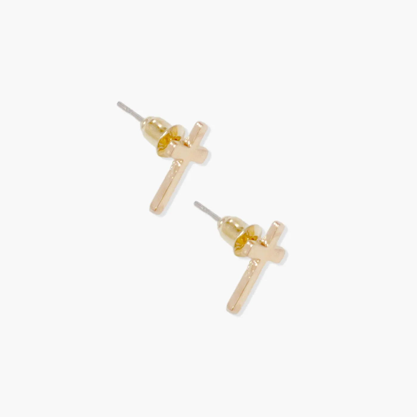 Dainty Cross Studs